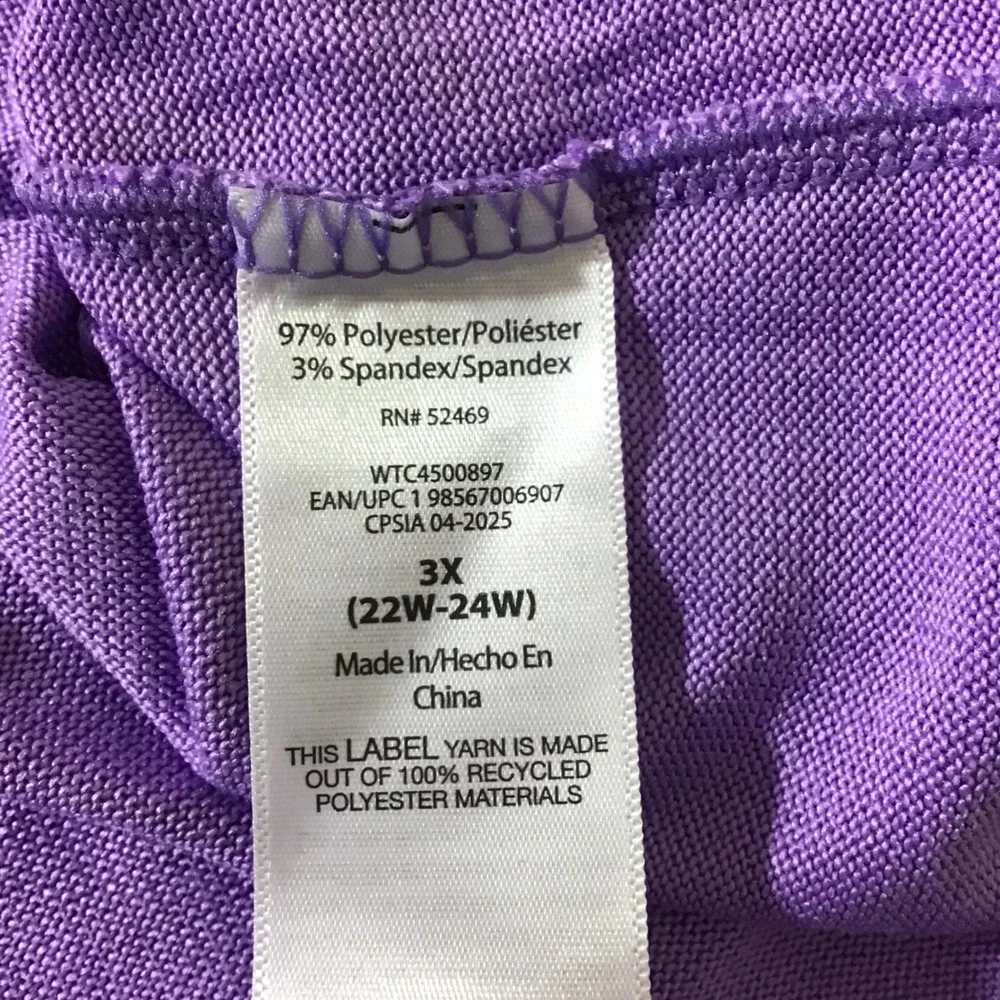 Way To Celebrate Salem Witches All Stars Halloween Ringer Tee Purple Plus 3X